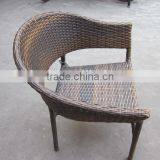 Outdoor Furniture Good Quality Leisure Handmade Rattan Wicker Stacking Garden Chair YC103 thumbnail-2