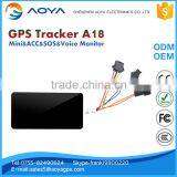 Mini multi function vehicle Tracking SOS real time gps tracker