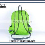 2016 Latest Arrival Design Promational Foldable Backpack Cheap Fold Bag Fold up Backpack Sport Hiking Camping College School Bag thumbnail-4