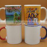 Blank Sublimation Mug or Color Handle Sublimation Mug