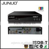 JUNUO China Manufacture OEM Good Quality Free to Air Tuner hd Mpeg4 Mstar Isdb-t Digital tv Receiver Sri Lanka