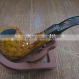wood tobacco pipe