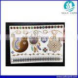 Fashionable Design Gold Metallic Tattoo Sticker for Body Art thumbnail-4