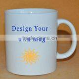 design your own ceramic cup,beer mug, coffee mug