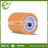 Factory price wheel for forklift truck, pu forklift wheels