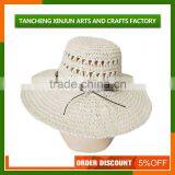 Best Sell Beautiful Fashion Beach Straw Hat For Women thumbnail-2