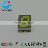 Cool White emitting color 0.28 inch 1 digit 7 segment led digit display with anode type