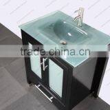 Chinese Wooden Bathroom Vanity Cabinet Espresso Finish for Ameriacn thumbnail-2