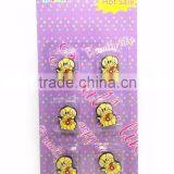 Wholesale PVC Promotional Gift Cartoon Dog Shaped Kids Shoe Buckle