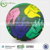 Zhensheng Rubber Basketballs Colorfull Basketballs Promotional Basketball thumbnail-5