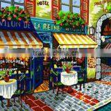 Fashion Product 2015 Modern Flower Oil Painting by Numbers Kits for Bedroom thumbnail-1