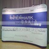 Most Popular Curve Back Wall Booth Display Tension Fabric Display thumbnail-4
