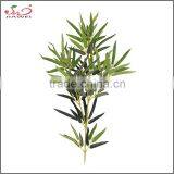 2016 China Factory Wholesales Plastic Artificial Lucky Garden Bamboo Fence Branches Leaves