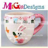 Ceramic Chrismas Animal Coffee Mug thumbnail-1