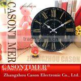 Antique MDF Wall Clock / Retro Vintage Style MDF Clock Wall thumbnail-2