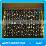 Connectable warm white Waterproof led curtain