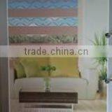 Jacquard Office Window Curtains Valance, Riband Translucent Zebra Blinds