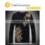 Wholesale - Men Tee Chinese Style Fashion Long-sleeved T-shirt Printing thumbnail-2