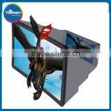 3D Movie Video Portable Camouflage Enlarge 3X of Mobile Phone Screen Magnifier HD Expander Stand Mobile Phone Holder thumbnail-3