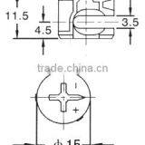 Furniture Hardware Fittings Minifix Connector Assembly Screw Cam Lock thumbnail-5