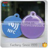 Passive NFC RFID Tag Customized Epoxy NFC Key Fob Passive Plastic Rfid Key Tag 180 Bytes Memory thumbnail-5