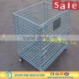 High End Foldable Electro Galvanized Wire Container thumbnail-1