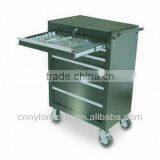 Trolley With Full 6 Extension Drawers and Satin Finish