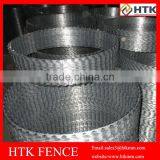450mm Coil Diameter Concertina Razor Barbed Wire/Galvanized Razor Wire Coils, Galvanized Razor Barbed Wire (Manufacturer) thumbnail-2