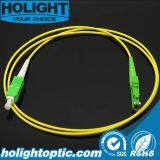 Fiber Optic Patch Cable Sca to E2000A Simplex Sm Yellow thumbnail-2