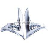 Chrome Saddlebag Scuff Covers Trims For Honda GL1800 GOLDWING 2001-2011 New thumbnail-4