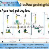 Jinan Eagle DP95 1ton to 1.5tons Automatic Pet Dog Food Twin Screw Extruder Production Line thumbnail-2