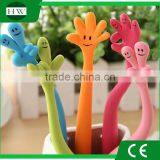 Plastic Flexible Gesture Bendable Finger Pending Hand Shape Novelty Ball Point Pen thumbnail-3