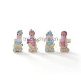 Baby Gift Pink and Blue Polyresin Baby Figurines thumbnail-6
