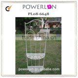Antirust Flower Wrought Iron 3-tier Planter Stand thumbnail-1
