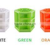 Tabletop Rotating Cosmetic Organizer Storage /Makeup Display Box Holds Up 200 Pieces thumbnail-5