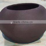 Fiberglass Large Sand Blast Bowl Planters thumbnail-1