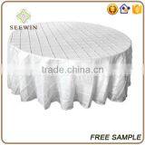 Luxury Polyester Taffeta Table Cloths for Round Tables thumbnail-2