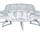 Cast Iron Street Leisure Long Bench With Back thumbnail-6