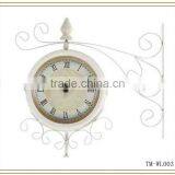 OUTDOOR METAL DOUBLE CLOCK thumbnail-1