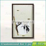 Framed Handmade Gold Ledf Bamboo Home Goods Wall Art thumbnail-1