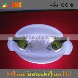 Newest Design Plastic Ice Table Cooler Rechargeable Led Ice Bucket thumbnail-4