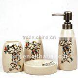 4pcs Ceramic Bath Room Accessory thumbnail-2