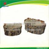 Oval Birch Garden Basket for Plant thumbnail-1