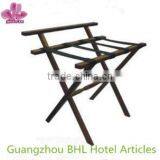 Hotel Bedroom Solid Wood Luggage Rack thumbnail-1