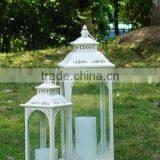 New 2017 White Vintage Style Moroccan Lantern Candle Holders