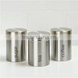 Stainless Steel Tea Coffee Sugar Canister thumbnail-1