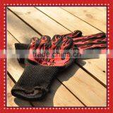 Extra Heat Resistant Triple Layer Silicon Protection BBQ Grilling Oven Gloves thumbnail-5