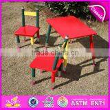 2015 Года. Лучшего качества дешёвые складывающиеся детские столы и стулья в виде карандаша. Оптовая продажа детских столов и стульев с использованием рисунка карандаша в стиле мультфильма. WO8G138 thumbnail-5