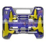 8 Piece T-Handle Hex Key Wrench Set thumbnail-1