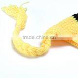 Hot Sale Baby Hats Yellow Cartoon Baby Hats Mini Baby Knitted Hats thumbnail-3